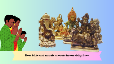 How idols and murtis operate in our daily lives and their benefits